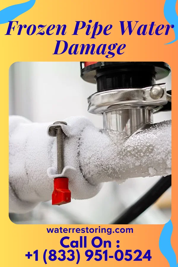 Frozen Pipe Water Damage in McDonough, GA